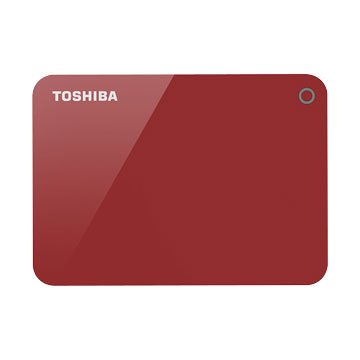 TOSHIBA Canvio Advance V9 1TB 2.5吋 外接硬碟-罌紅