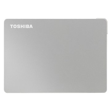 TOSHIBA 東芝 Canvio Flex 2TB 2.5吋 外接硬碟-銀/Type-C/Type-A雙傳輸線