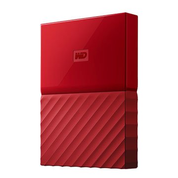 WD My Passport WESN 4TB 2.5吋 行動硬碟-紅