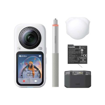 Insta360 (客訂品) X6全景相機全能套組(白)