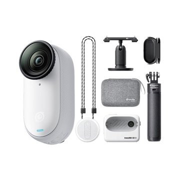 Insta360  GO 3S 拇指相機128G白家庭套裝組