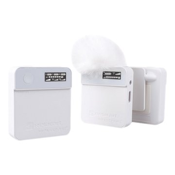  Relacart 力卡Mi2一對二無線麥克風/白