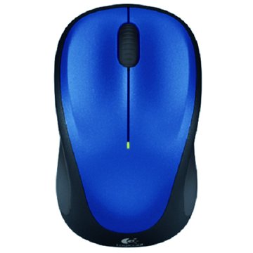 Logitech M235 Unifying無線光學滑鼠(藍)