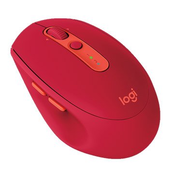 Logitech M590 多工靜音無線滑鼠(紅)