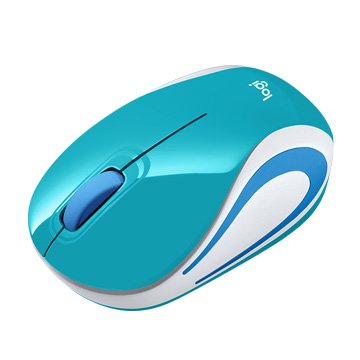 Logitech 羅技M187無線迷你滑鼠/USB(亮藍)｜順發線上購物