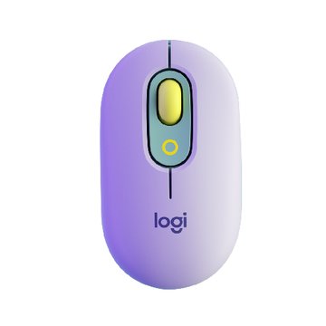 Logitech 羅技 POP MOUSE 無線藍芽滑鼠(夢幻紫)