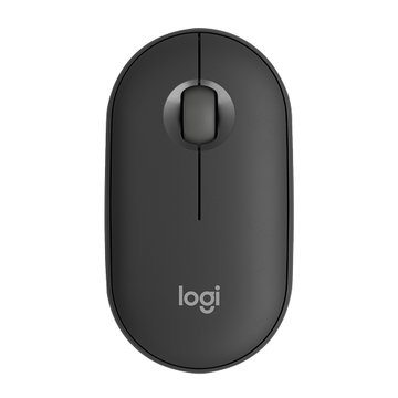 Logitech 羅技 M350s 鵝卵石藍牙滑鼠(石墨灰)