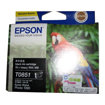 EPSON 愛普生 T122100/T085100(85N) 黑色墨水匣