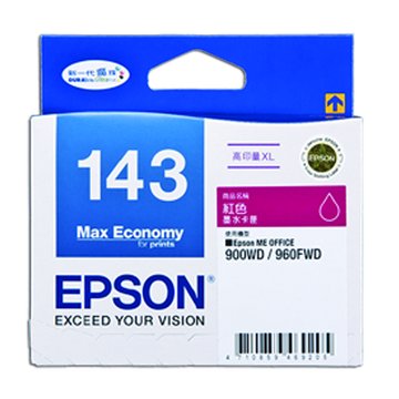 EPSON 愛普生T143350(XL) 紅色墨水匣