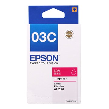 EPSON 愛普生T03C350 紅色墨水匣