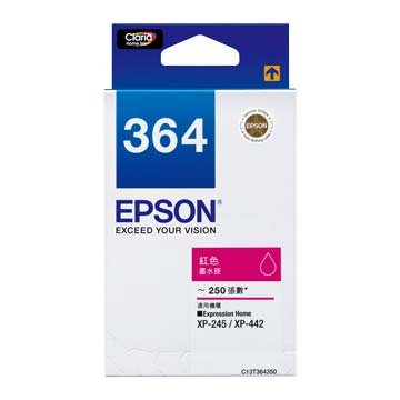 EPSON 愛普生 T364350(364) 紅色墨水匣