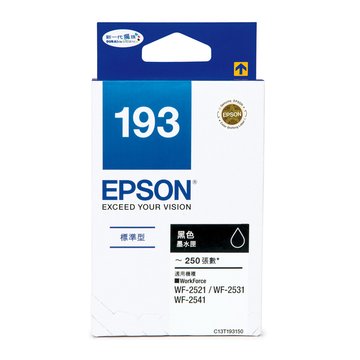 EPSON 愛普生T193150(193) 黑色墨水匣