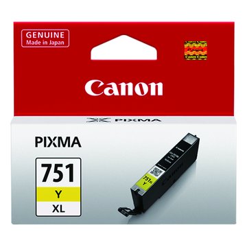 Canon 佳能CLI-751Y XL 黃色墨水匣
