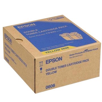 EPSON 愛普生S050606 黃色(雙包裝)碳粉匣