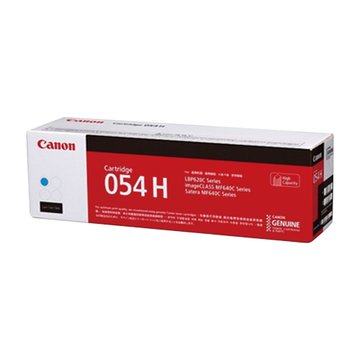 Canon 佳能054H C 藍色高容量碳粉 碳粉匣