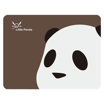 eZova 竹炭滑鼠墊/熊貓/咖底