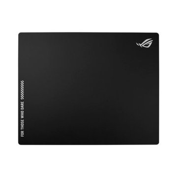 ASUS 華碩 ROG MOONSTONE ACE L 鋼化玻璃鼠墊(黑)