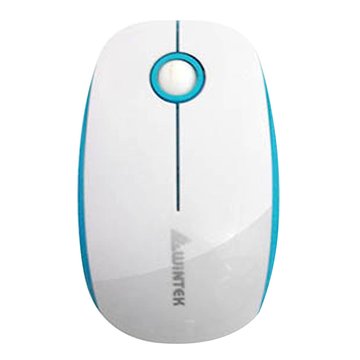 WINTEK 文鎧 1500無線光學筆電鼠(白藍)