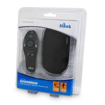 Hawk T330專家版無線射簡報鼠(黑)