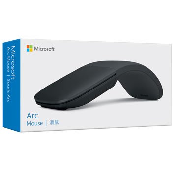 Microsoft 微軟Arc 無線藍牙滑鼠(黑)