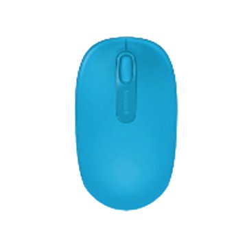 Microsoft 微軟1850無線行動滑鼠(活力藍)