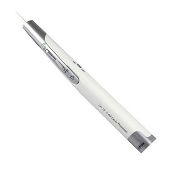 INTOPIC LR19G-W綠光2.4G雷射簡報筆(白)