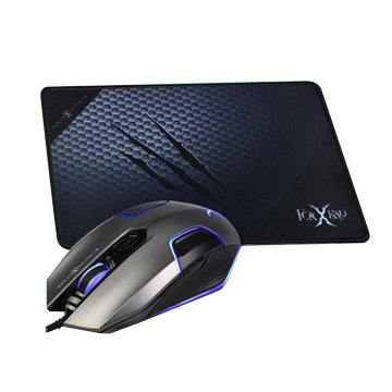 FOXXRAY FXR-BMP-38灰影獵狐電競滑鼠組合包