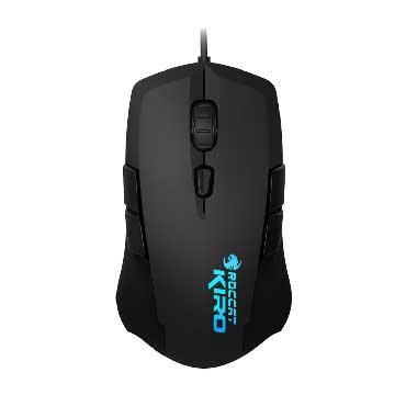 ROCCAT KIRO有線光學滑鼠(黑)