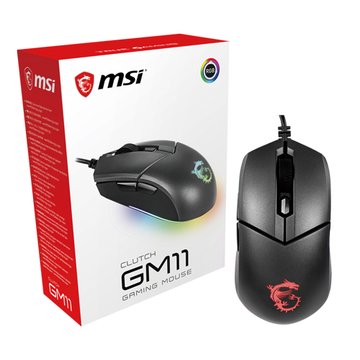 MSI 微星 Clutch GM11 電競滑鼠(黑)