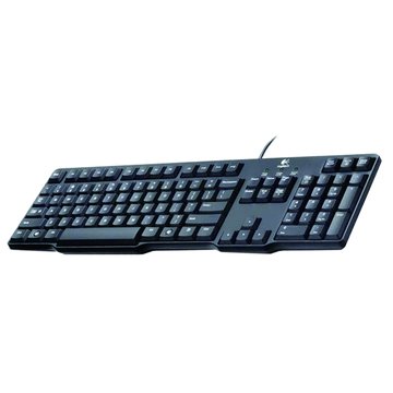 Logitech K100經典鍵盤/PS2(黑)