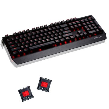i-rocks 艾芮克 K60M 機械式CHERRY-紅軸/USB(黑)(福利品出清)