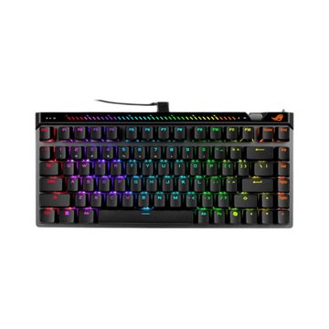 ASUS 華碩 M705 ROG FALCHION ACE 75HE/V2X有線磁軸電競鍵盤(黑)