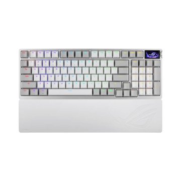 ASUS 華碩ROG Azoth 96 HE 磁軸電競鍵盤(白)