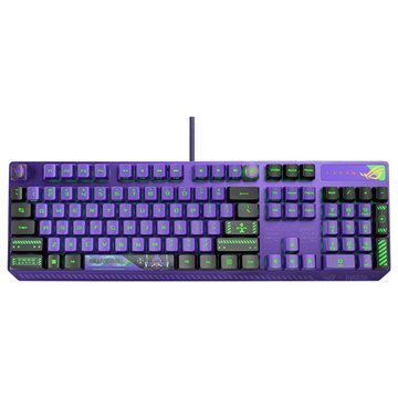 ASUS 華碩ROG Strix Scope RX EVA限定版(青軸)電競鍵盤(福利品出清)