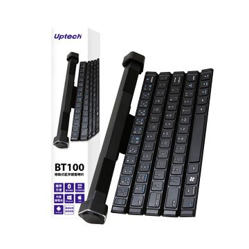 Uptech 登昌恆BT100 捲軸式藍芽鍵盤喇叭