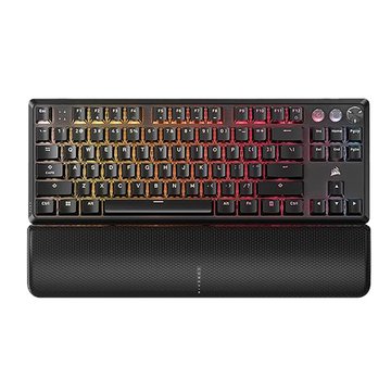 CORSAIR 海盜船K70 PRO磁軸RGB TKL鍵盤(英文)(黑)