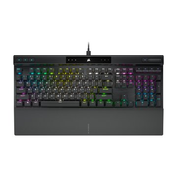 CORSAIR 海盜船 K70 RGB PRO BROWN茶軸 機械電競鍵盤(黑)