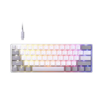 CORSAIR 海盜船 (客訂品)CLIPPER 破浪者PRO MINI 60 8K RGB機械鍵盤【磁軸 | 白．中文】