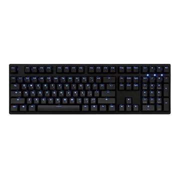 Ducky Zero3108藍光版PBT二色中文(紅軸)機械鍵盤(黑)