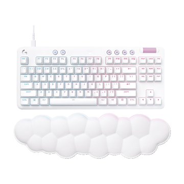 Logitech 羅技 G713美型炫光/觸感軸 機械鍵盤(白)