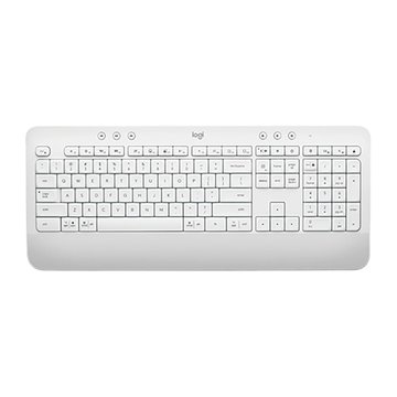 Logitech 羅技 K650 無線舒適鍵盤(珍珠白)