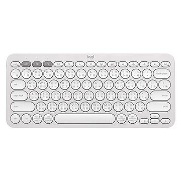 Logitech 羅技 K380S 跨平台藍芽鍵盤(珍珠白)