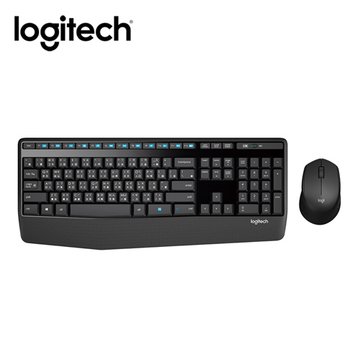 Logitech 羅技 MK345 無線鍵鼠組(黑)