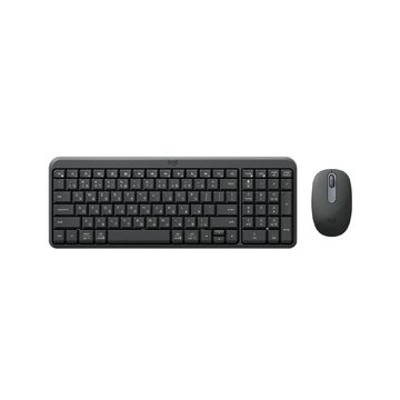 Logitech 羅技MK250無線藍牙鍵鼠組(石墨黑)