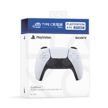 SONY 新力牌 DualSense 無線控制器(白)-PS5/PC共用