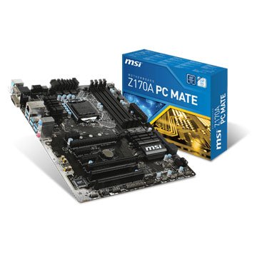 MSI 微星Z170A PC MATE Intel Z170/1151 主機板