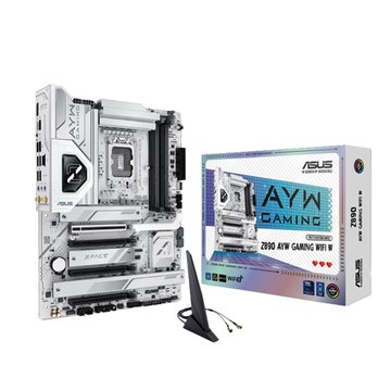 ASUS 華碩 Z890 AYW GAMING WIFI 白 DDR5主機板-註5