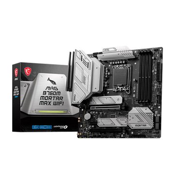 MSI 微星MAG B760M MORTAR MAX WIFI DDR5主機板-上網註冊5年保