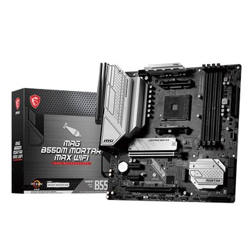 MSI 微星MAG B550M MORTAR MAX WIFI D4主機板-上網註冊5年保