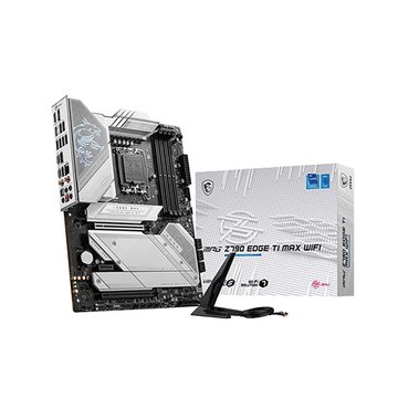 MSI 微星MPG Z790 EDGE TI MAX WIFI(wifi7)白主機板-註冊5年保